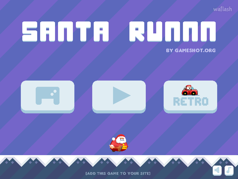 Santa Runnn 게임 화면 1