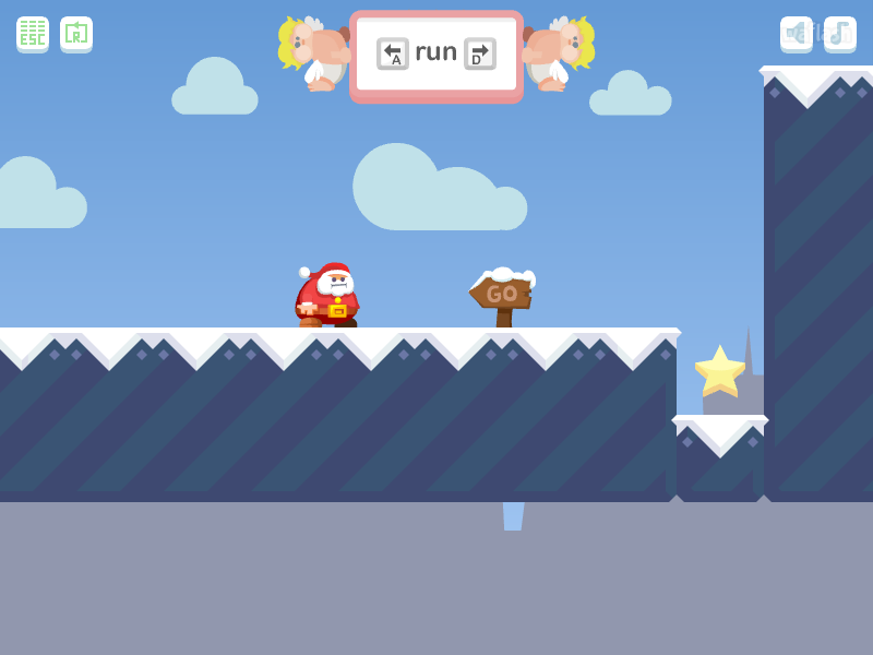 Santa Runnn 게임 화면 2