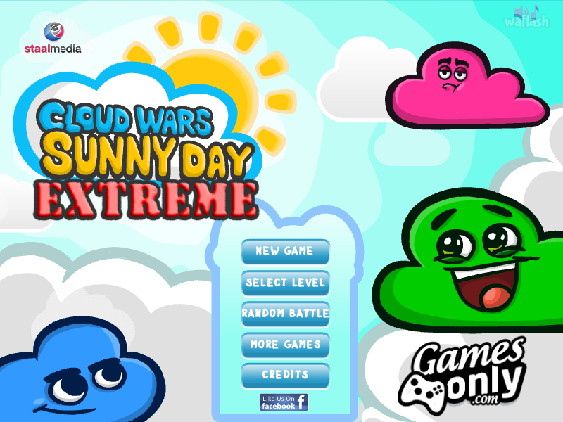 클라우드 워즈 써니 데이 익스트림 (Cloud Wars Sunny Day Extreme) 게임 화면 1