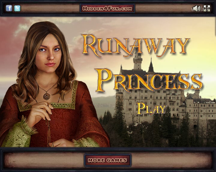Hidden4fun 숨은그림찾기 - Runaway Princess 게임 화면 1