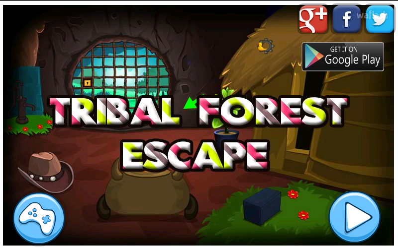 MIRCHI 부족의 숲 탈출 (Tribal Forest Escape) 게임 화면 1