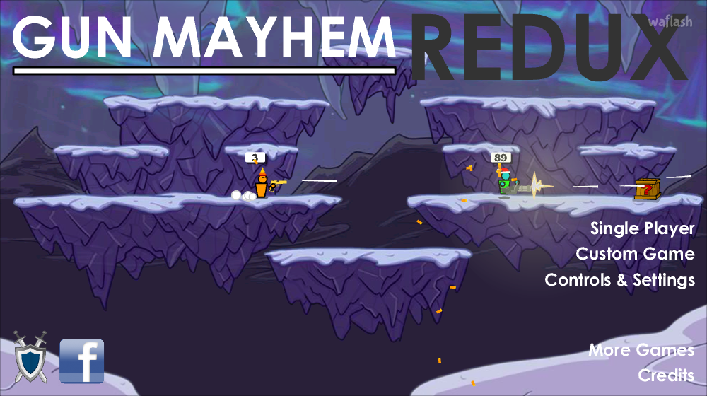 건메이헴 리덕스 (Gun Mayhem Redux) 게임 화면 1