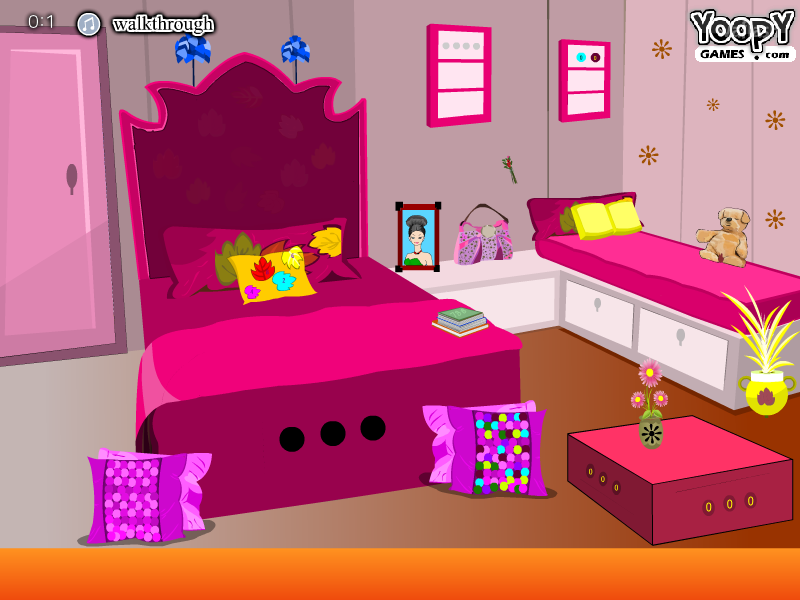 베이비걸 침실 탈출 (Baby Girl Bedroom Escape) 게임 화면 2