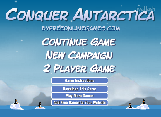 남극정복 - Conquer Antarctica 게임 화면 1