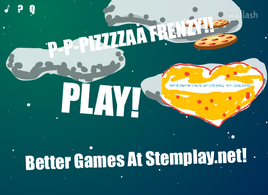 P-P-PIZZZZAA FRENZY! 게임 화면 1