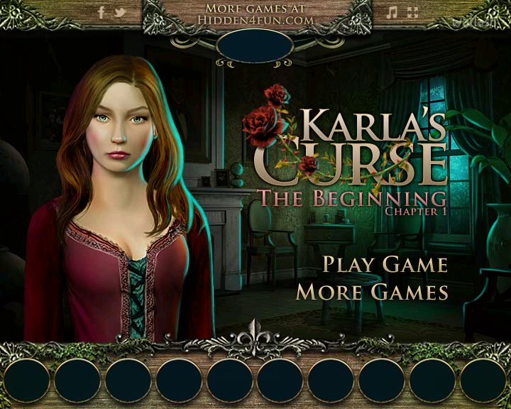 숨은그림찾기 Karla's Curse 1 게임 화면 1
