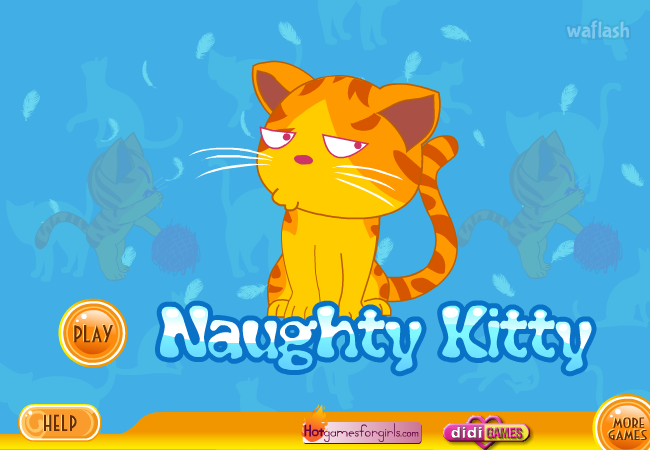 Naughty Kitty 게임 화면 1