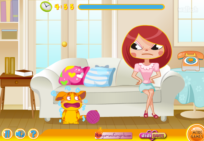 Naughty Kitty 게임 화면 2