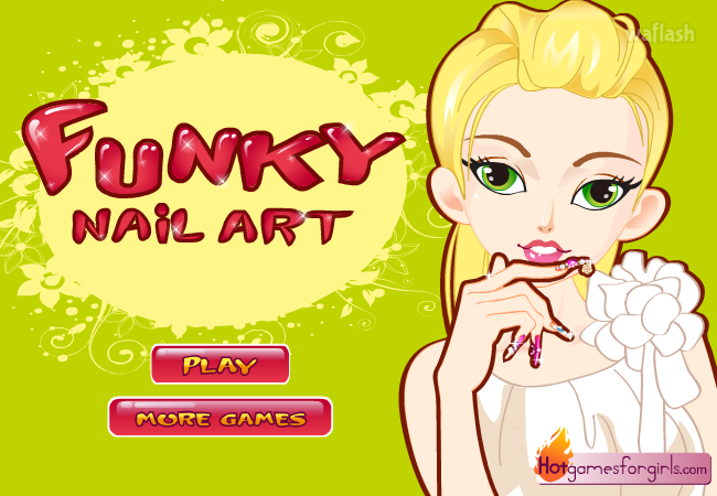 펑키 네일 아트 (Funky Nail Art) 게임 화면 1