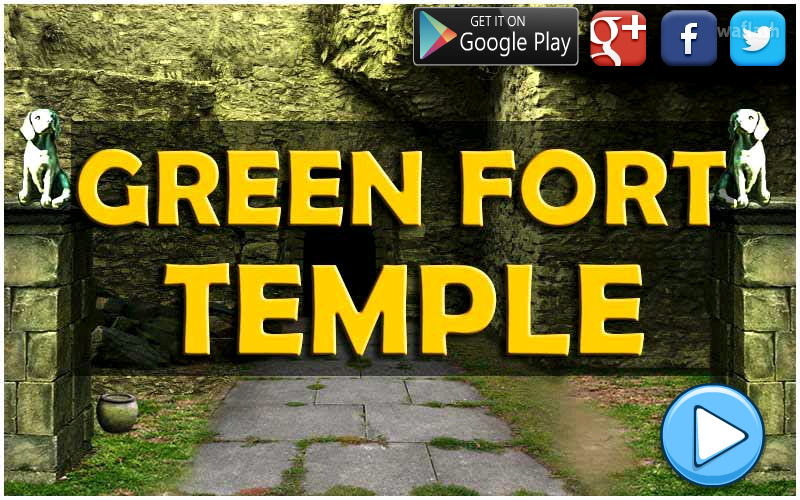 MIRCHI 그린 포트 템플 (Green Fort Temple) 게임 화면 1