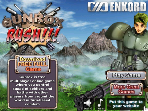 건록스 러시 (GUNROX Rush) 게임 화면 1