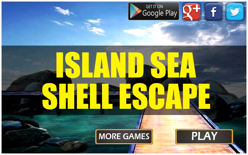 MIRCHI 씨쉘섬 탈출 (Island Sea Shell Escape) 게임 화면 1