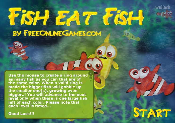 Fish Eat Fish 게임 화면 1