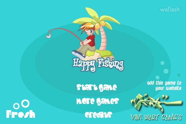 Happy Fishing 게임 화면 1