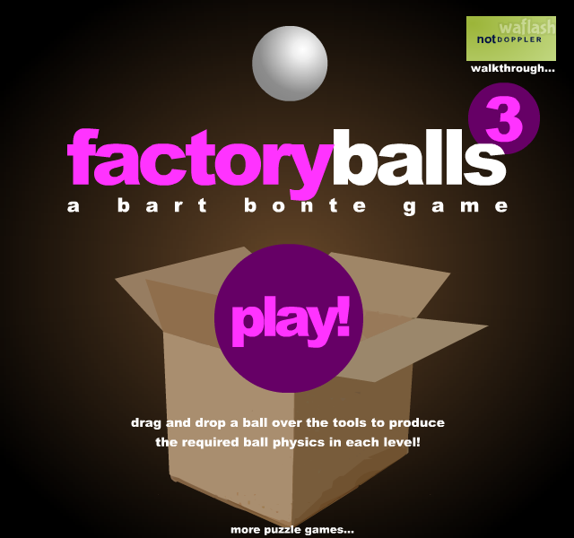 팩토리볼 3 (Factoryballs 3) 게임 화면 1
