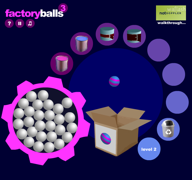 팩토리볼 3 (Factoryballs 3) 게임 화면 2