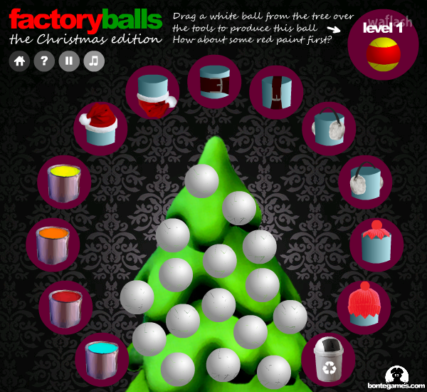 팩토리볼 크리스마스 에디션 (Factoryballs: the Christmas edition) 게임 화면 2