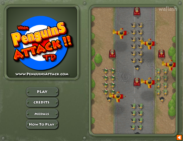 펭귄어택 (Penguins Attack) 게임 화면 1