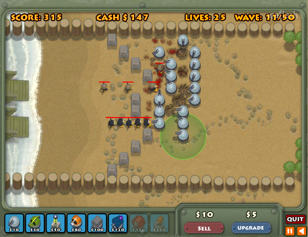펭귄어택 (Penguins Attack) 게임 화면 2