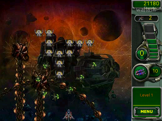 스타 디펜더 4 (Star Defender 4) 게임 화면 2