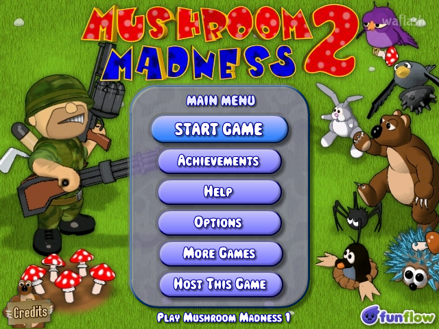 머쉬룸 매드니스 2 (Mushroom Madness 2) 게임 화면 1