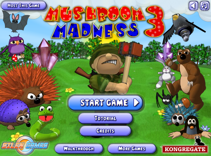 머쉬룸 매드니스 3 (Mushroom Madness 3) 게임 화면 1