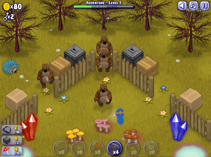 머쉬룸 매드니스 3 (Mushroom Madness 3) 게임 화면 2
