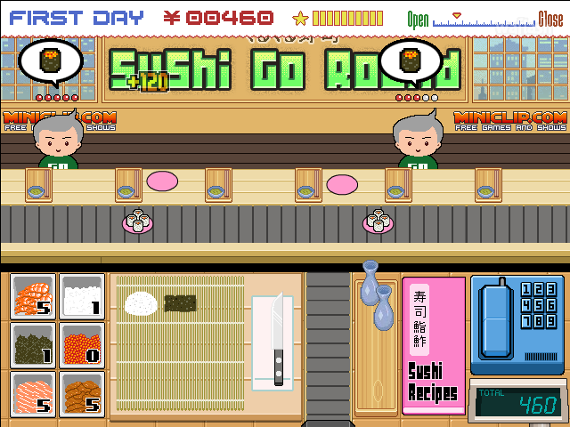 스시 고 라운드 (Sushi Go Round) 게임 화면 2