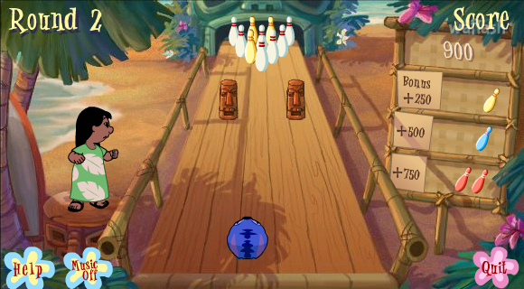 Lilo and Stitch: Stitch Tiki Bowl 게임 화면 2