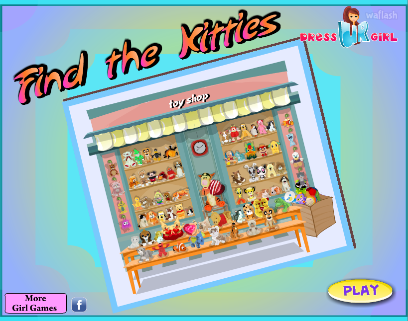 숨은그림찾기 - Find the Kitties 게임 화면 1