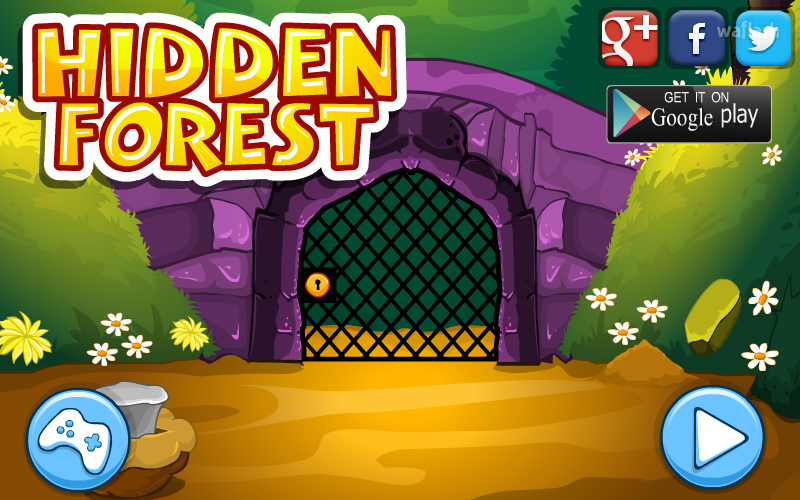 MIRCHI 숨겨진 숲 탈출 (Hidden Forest) 게임 화면 1