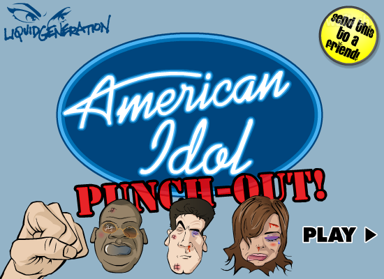 펀치 아웃 (American Idol Punch Out) 게임 화면 1