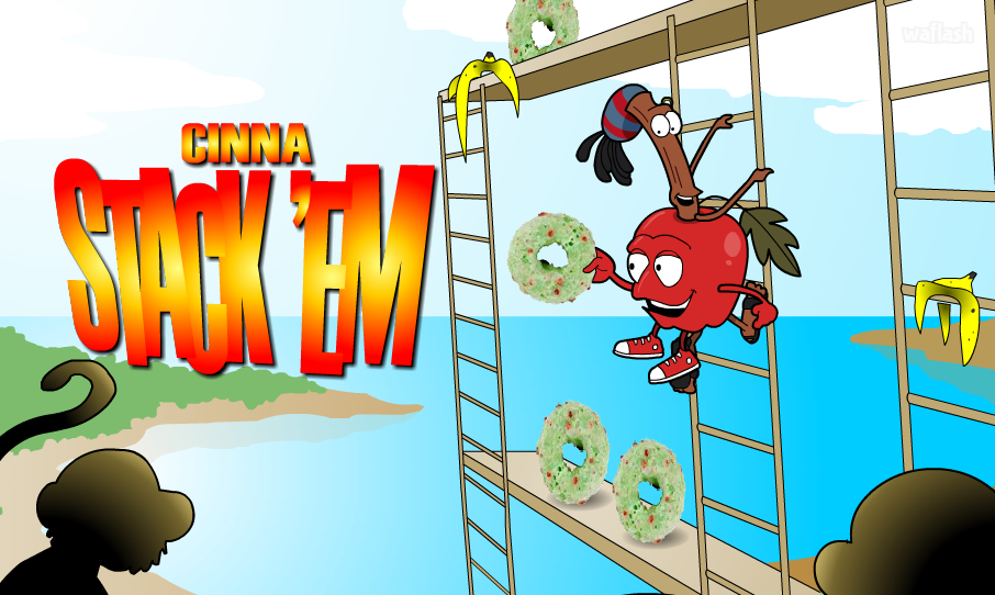 Apple Jacks: Stack'Em 게임 화면 1