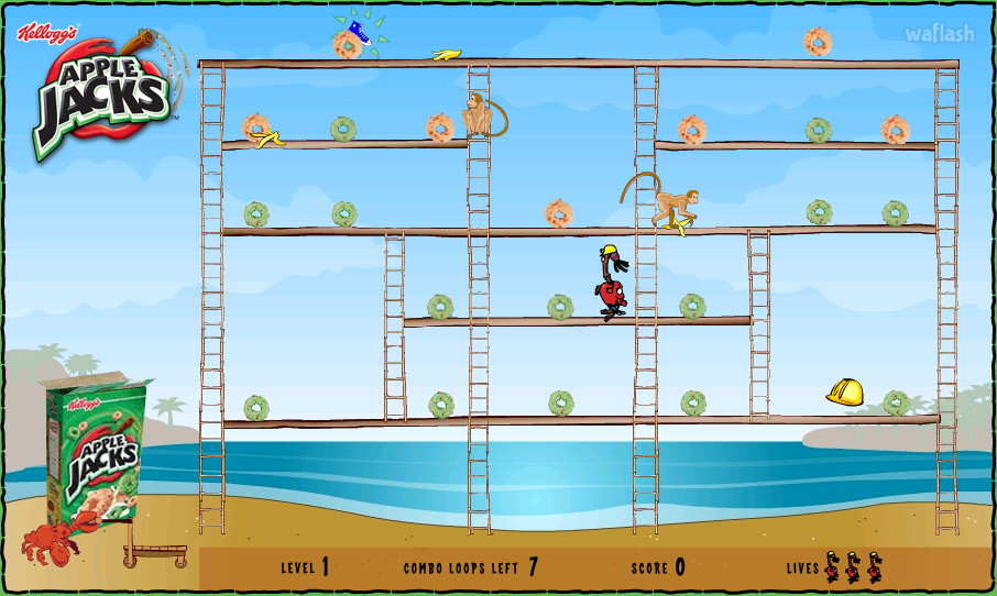 Apple Jacks: Stack'Em 게임 화면 2