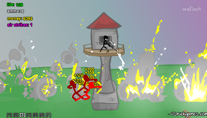 Artillery Tower 타워디펜스 게임 게임 화면 2