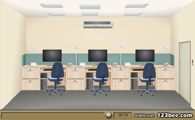 오피스 룸 이스케이프 (123bee Office Room Escape) 게임 화면 2