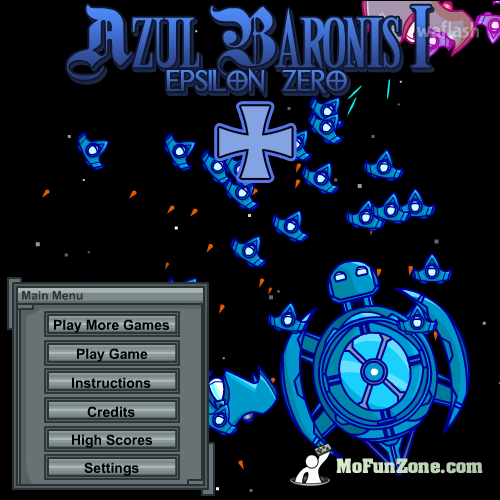 Azul Baronis 1 - Epsilon Zero 게임 화면 1