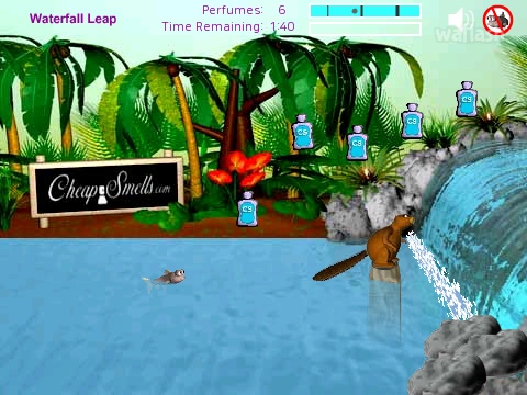 Sammy the Salmon: Waterfall Leap 게임 화면 2