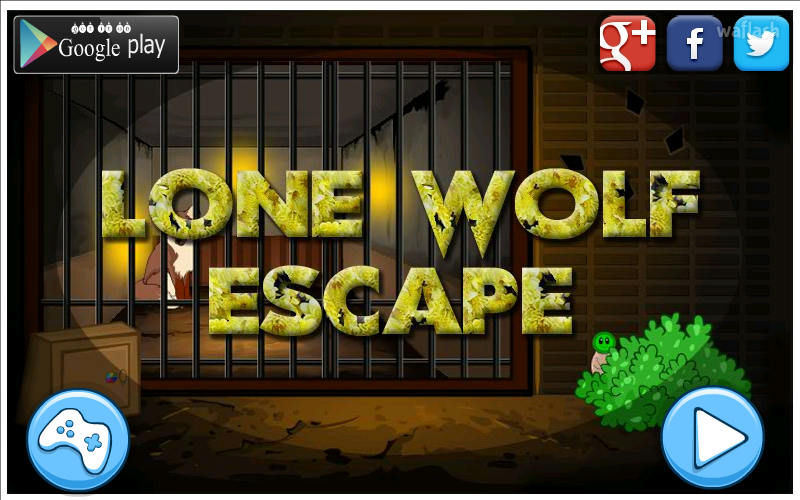MIRCHI 외로운 늑대 탈출 (Lone Wolf Escape) 게임 화면 1