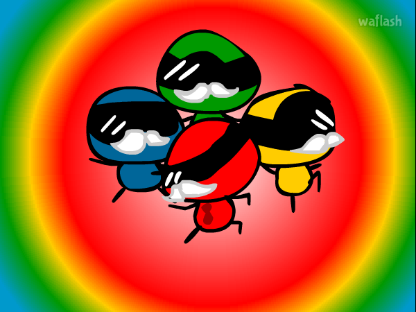 구토레인저 1편 게임 화면 1