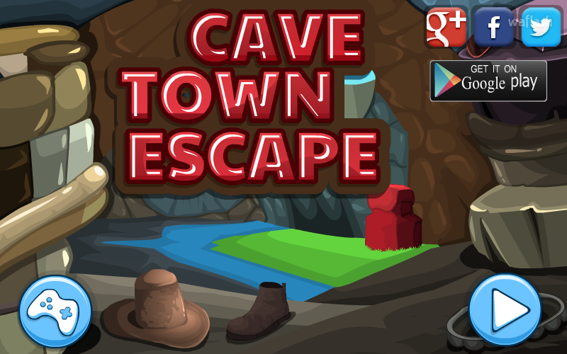 MIRCHI 케이브 타운 이스케이프 (Cave Town Escape) 게임 화면 1