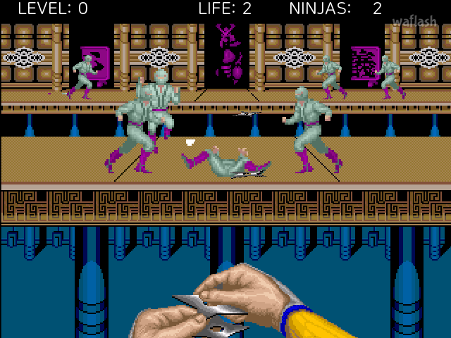 Shuriken Assault 게임 화면 2