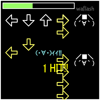Dancing☆Onigiri - iso No.26 게임 화면 2