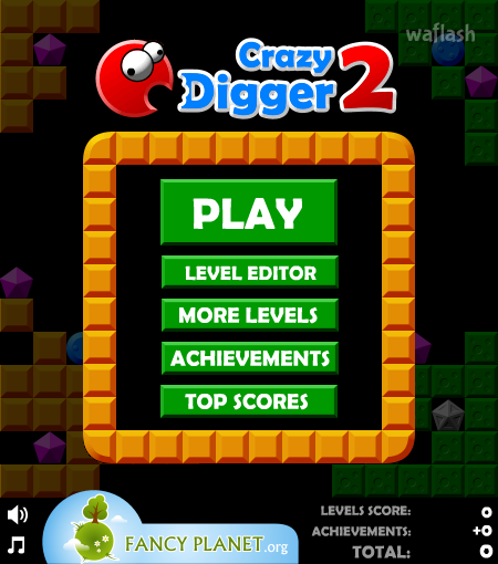 크레이지 디거 2 (Crazy Digger 2) 게임 화면 1