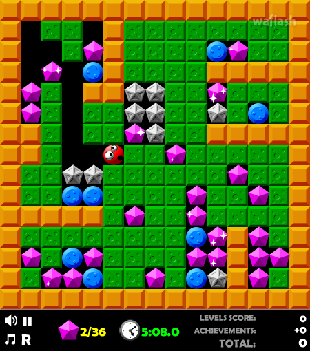 크레이지 디거 2 레벨팩 (Crazy Digger 2 Level Pack) 게임 화면 2