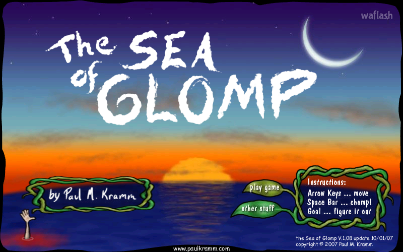 The Sea of Glomp 게임 화면 1