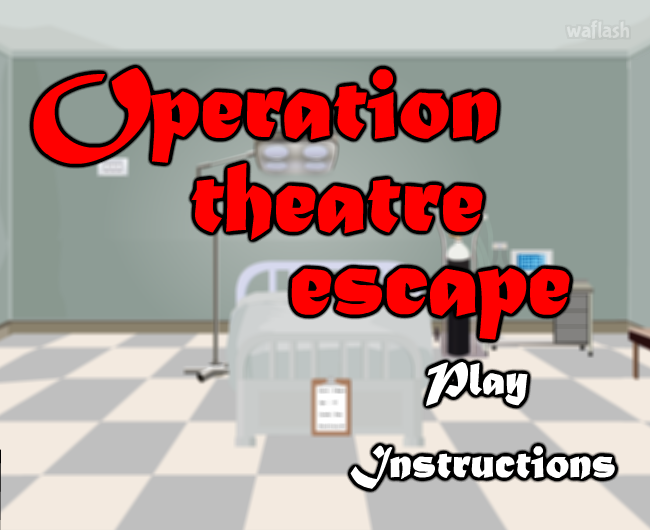 수술실 탈출 (123bee Operation Theatre Escape) 게임 화면 1