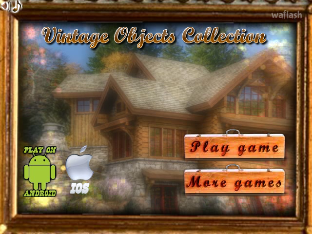 숨은그림찾기 - Vintage Objects Collection 게임 화면 1
