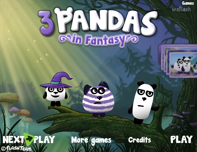 3 판다스 인 판타지 (3 Pandas in Fantasy) 게임 화면 1