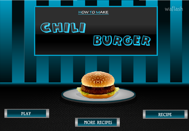 칠리버거 만들기 (How to Make Chili Burger) 게임 화면 1